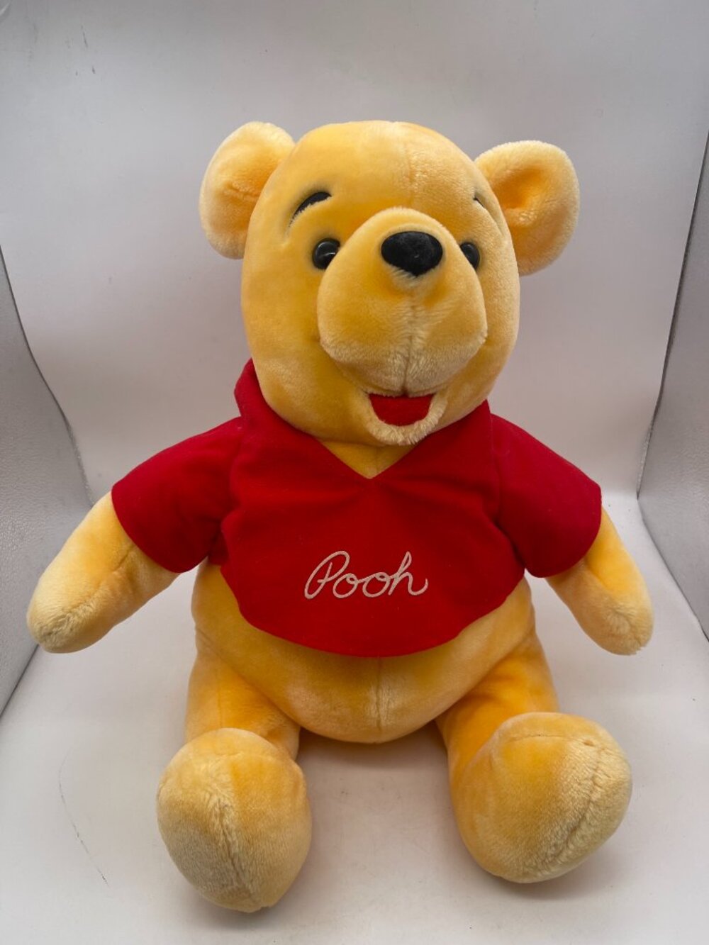 Disney Store Winnie The Pooh Plush Bear 18" Large Stuffed Animal Classic Pooh